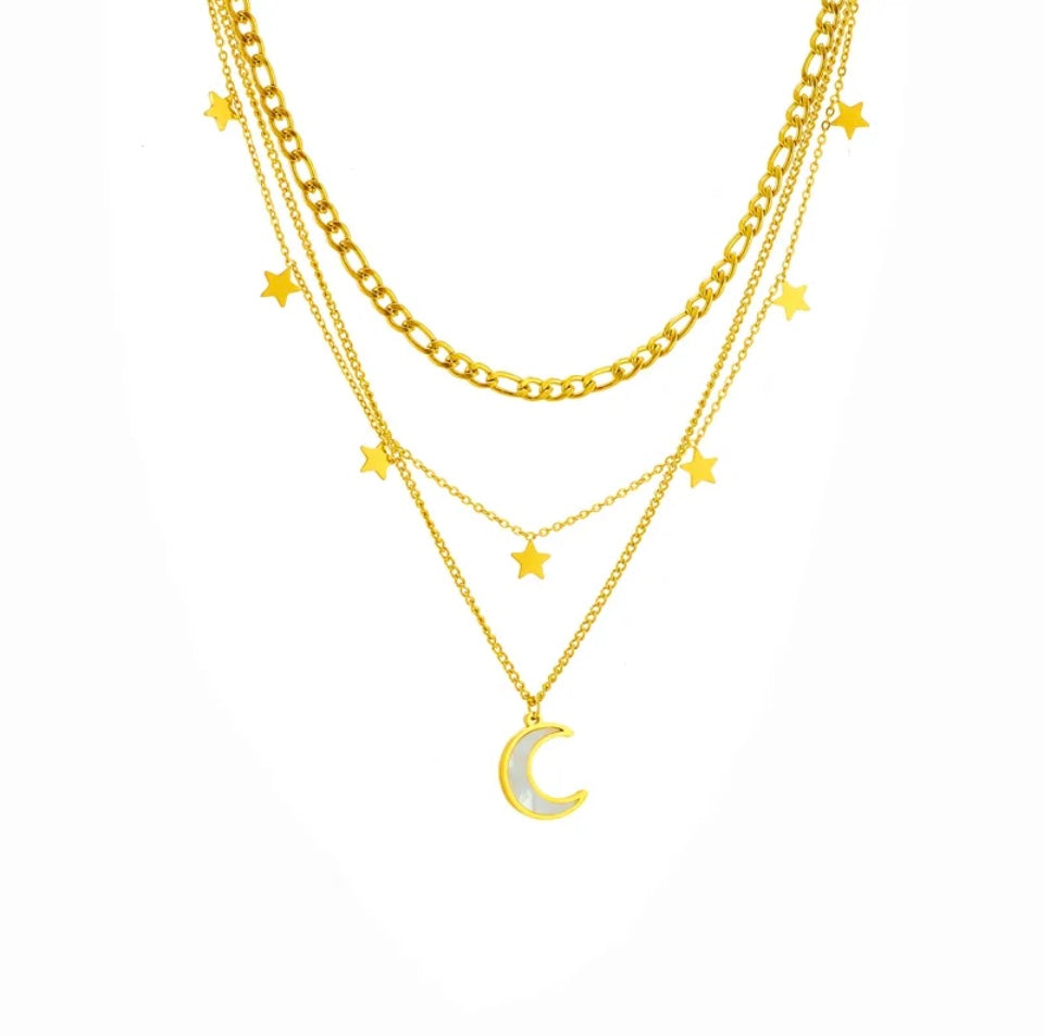 moon necklace